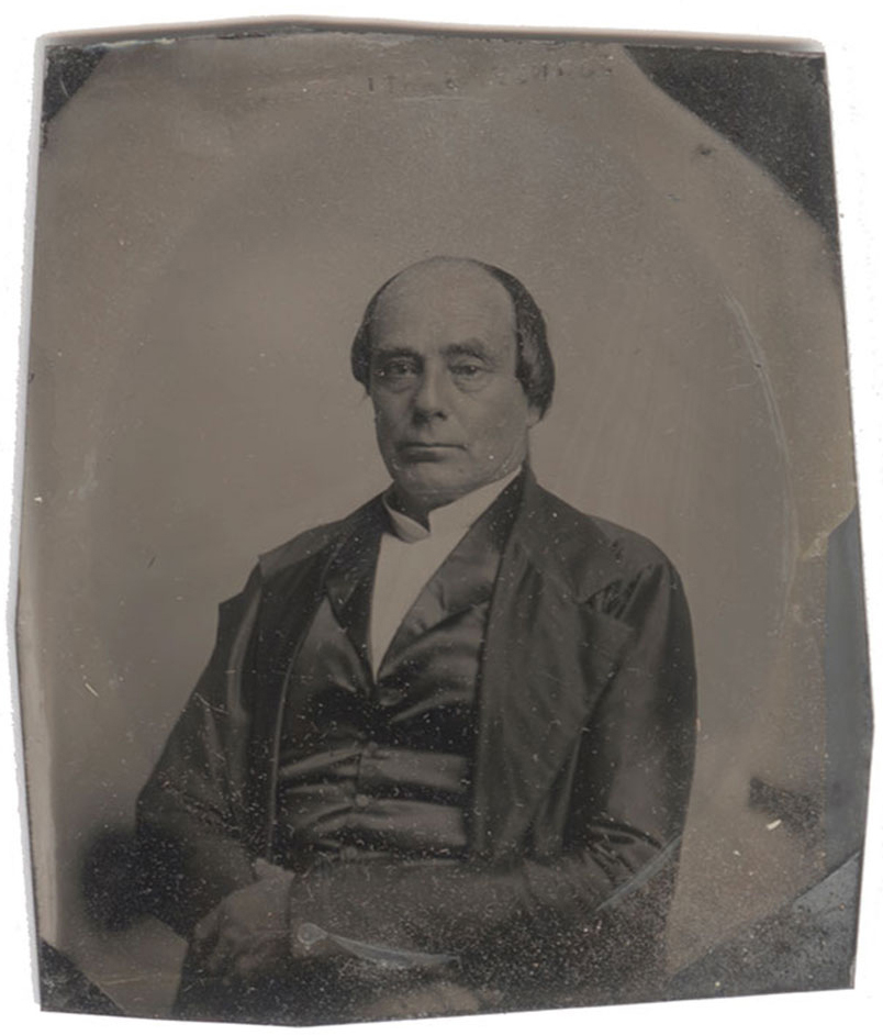 Daniel Webster Daguerreotype Lateral Image