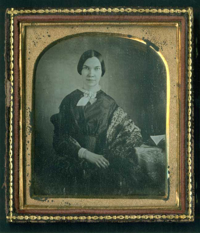 Emily Dickinson Daguerreotype Lateral Image